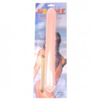 Double Ended Dildo Realistic Flesh Color 12.9"